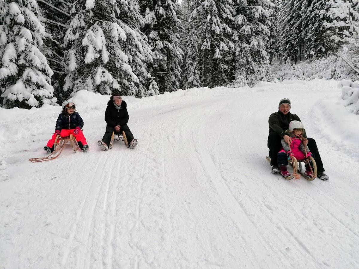 Hotel Gasthof Seeblick Zeutschach Bagian luar foto