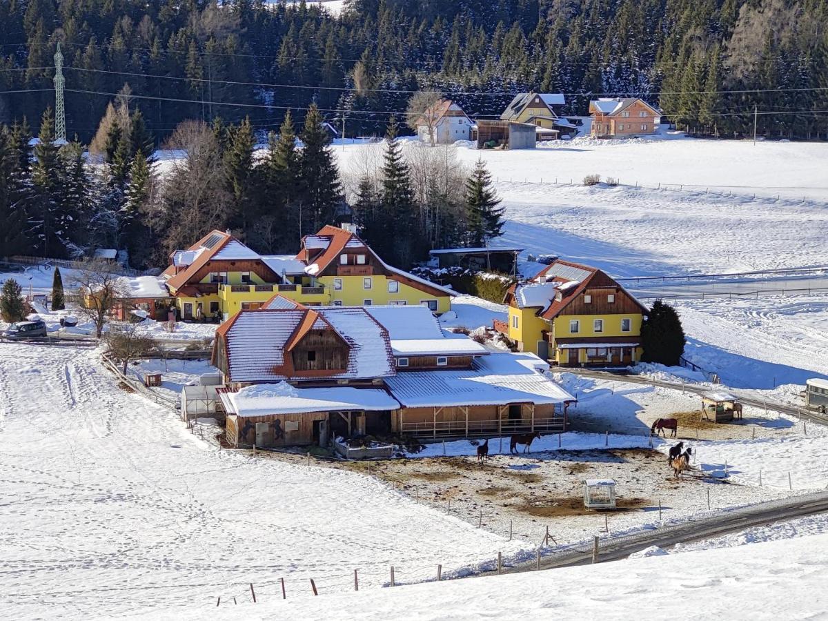 Hotel Gasthof Seeblick Zeutschach Bagian luar foto