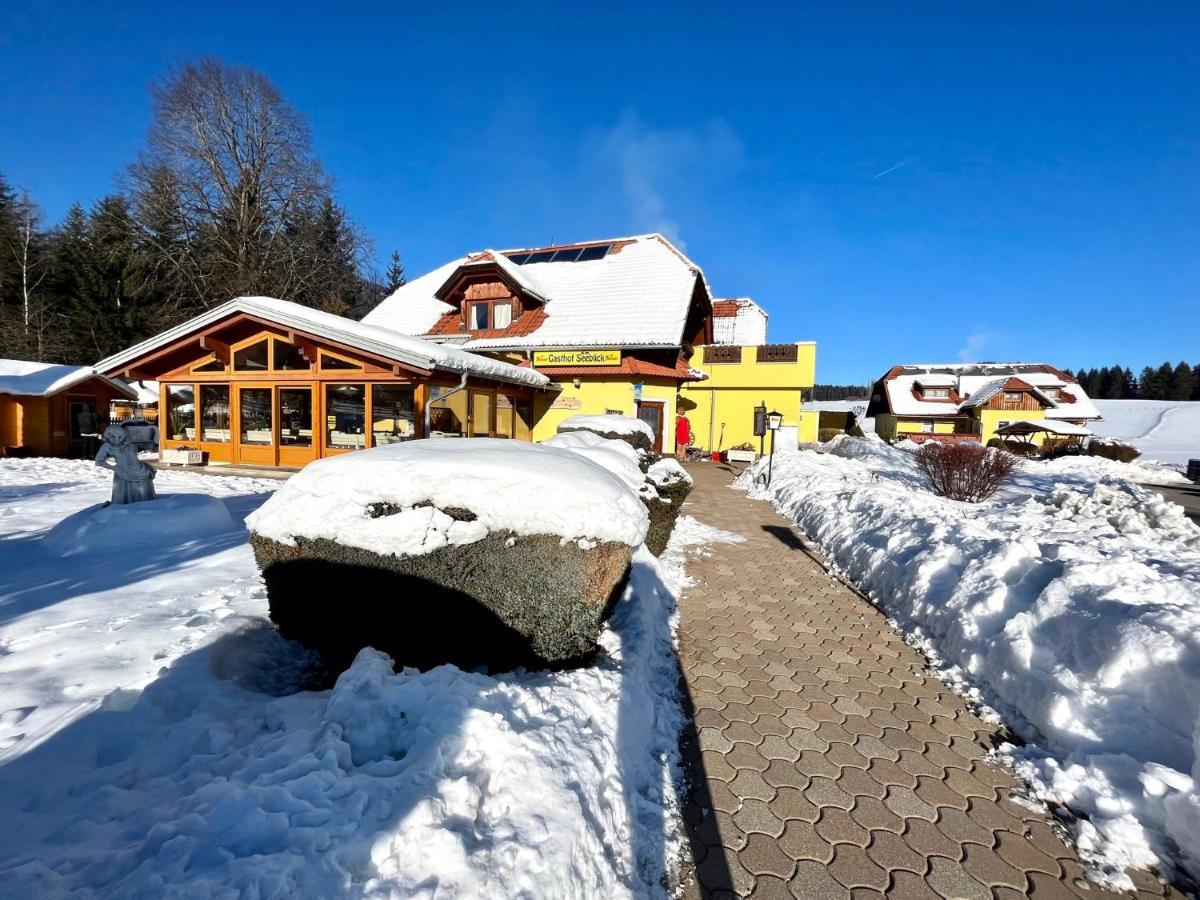 Hotel Gasthof Seeblick Zeutschach Bagian luar foto